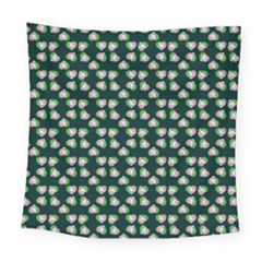 Darla Teal Square Tapestry (large)