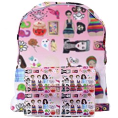 Kawaii Collage Pink Ombre Giant Full Print Backpack by snowwhitegirl