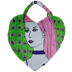 Darla Giant Heart Shaped Tote