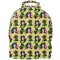 60s Girl Yellow Floral Daisy Mini Full Print Backpack by snowwhitegirl