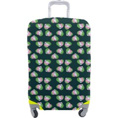 Darla Teal Luggage Cover (large) by snowwhitegirl