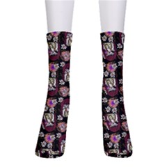 Braids Doll Daisies Black Men s Crew Socks