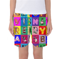 Cool (32) Women s Basketball Shorts by designsbymallika