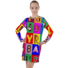 Cool (32) Long Sleeve Hoodie Dress by designsbymallika