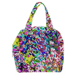 Colorful Paint Texture                                                 Boxy Hand Bag