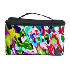 Colorful Paint Texture                                                    Cosmetic Storage Case by LalyLauraFLM