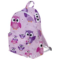 Seamless Cute Colourfull Owl Kids Pattern The Plain Backpack by Amaryn4rt