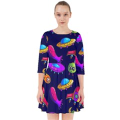 Space Pattern Smock Dress by Amaryn4rt