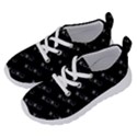 XOXO black and white pattern, kisses and love geometric theme Running Shoes View2