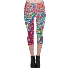 Rainbow Support Group  Capri Leggings  by ScottFreeArt