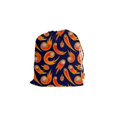 Space Patterns Pattern Drawstring Pouch (small)