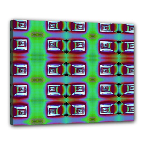 Corridor Nightmare Canvas 20  X 16  (stretched) by ScottFreeArt