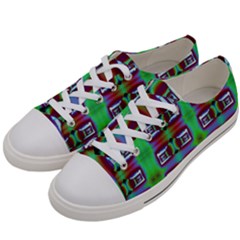 Corridor Nightmare Women s Low Top Canvas Sneakers