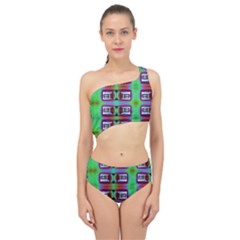 Corridor Nightmare Spliced Up Two Piece Swimsuit