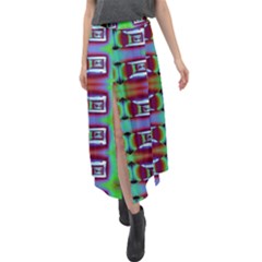 Corridor Nightmare Velour Split Maxi Skirt by ScottFreeArt