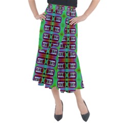 Corridor Nightmare Midi Mermaid Skirt by ScottFreeArt