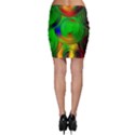 Pebbles In A Rainbow Pond Bodycon Skirt View2