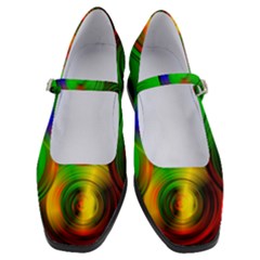 Pebbles In A Rainbow Pond Women s Mary Jane Shoes by ScottFreeArt