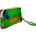 Pebbles In A Rainbow Pond Wristlet Pouch Bag (Small) View2