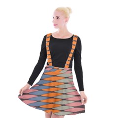 Zappwaits Pattern Suspender Skater Skirt by zappwaits