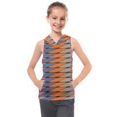 Zappwaits Pattern Kids  Sleeveless Hoodie by zappwaits