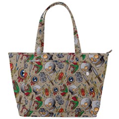 Tattoo Pattern Back Pocket Shoulder Bag  by Amaryn4rt