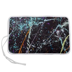 Abstract Colorful Texture Pen Storage Case (s) by Amaryn4rt