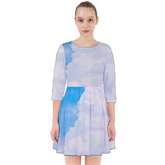 Sky Smock Dress by byali