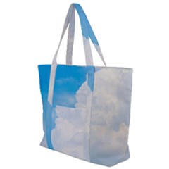 Sky Zip Up Canvas Bag