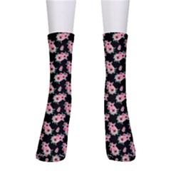 Floral Print Men s Crew Socks by Saptagram