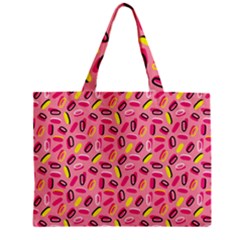 Beans Pattern 2 Zipper Mini Tote Bag by designsbymallika