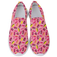 Beans Pattern 2 Men s Slip On Sneakers by designsbymallika