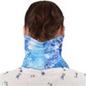 Floral Chevron Blue Aztec Face Covering Bandana (Adult) View2