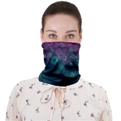 Purple & Teal Face Covering Bandana (adult)