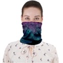 Purple & Teal Face Covering Bandana (Adult) View1