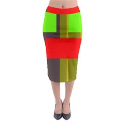 Serippy Midi Pencil Skirt