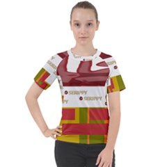 Serippy Women s Sport Raglan Tee