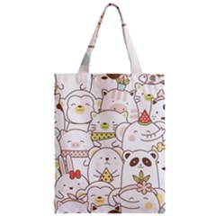 Cute-baby-animals-seamless-pattern Classic Tote Bag