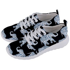 Elephant-pattern-background Men s Lightweight Sports Shoes by Sobalvarro