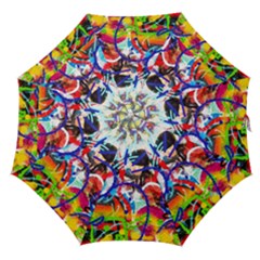 Crazy Grafitti Straight Umbrellas by essentialimage