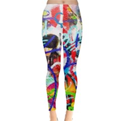 Crazy Grafitti Leggings  by essentialimage