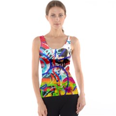 Crazy Grafitti Tank Top by essentialimage