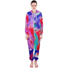 Crazy Graffiti Hooded Jumpsuit (ladies)  by essentialimage