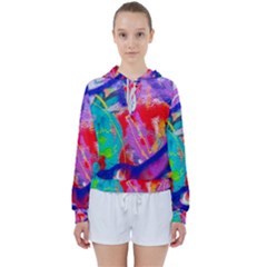 Crazy Graffiti Women s Tie Up Sweat by essentialimage