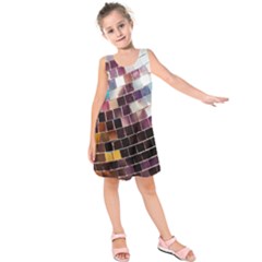 Disco Ball Kids  Sleeveless Dress by essentialimage