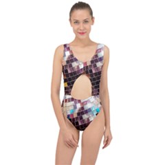 Disco Ball Center Cut Out Swimsuit by essentialimage