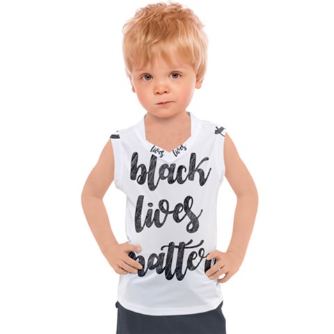 Black Lives Matter Kids  Sport Tank Top by Valentinaart