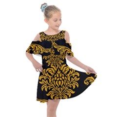 Finesse  Kids  Shoulder Cutout Chiffon Dress by Sobalvarro