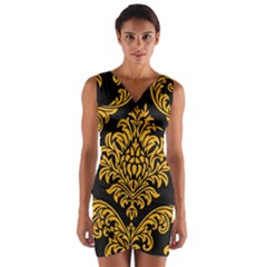 Finesse  Wrap Front Bodycon Dress by Sobalvarro