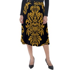 Finesse  Classic Velour Midi Skirt  by Sobalvarro